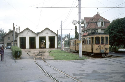 BEB mit Depot Arlesheim, 1970