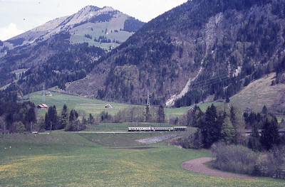 GFM unterhalb Montbovon, 1963