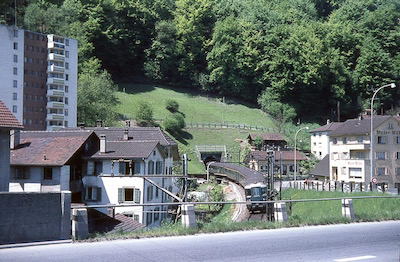 SBB Luzern-Fluhmühle, Richtung Bern, 1969
