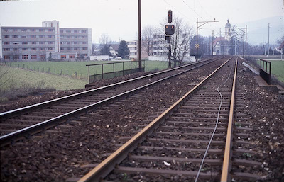 SBB Lenzburg-Rupperswil, letzte Tage, Apr. 1984