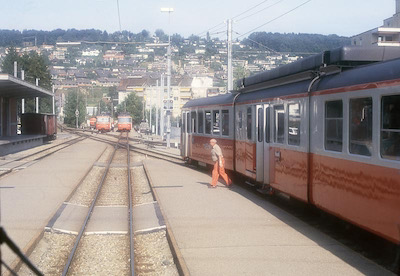 BDB Bremgarten-Station, 1987