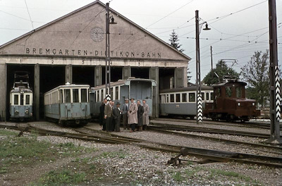 BDB Depot Bremgarten, 1956
