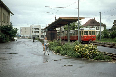 OJB/SNB Niederbipp, Perron, 1966