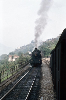 SBB, Maccagno, Strecke Bellinzona-Luino, C 5/6, Aufnahme 1957