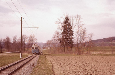 WSB Triebwagen Nr. 5, Oberkulm-Gontenschwil, 1957