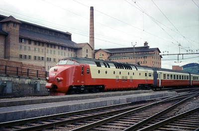 SBB/NS Diesel “Edelweiss“, Frick, 1963