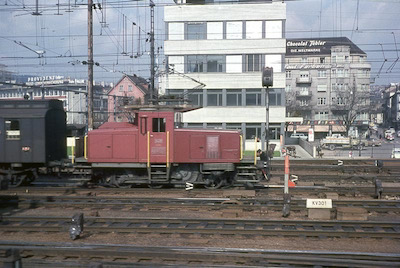 SBB Ee 3/3, Zürich, 1966