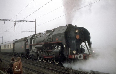 SBB/SNCF Dampf, Schwarzenbach SG, 1979