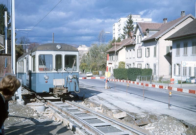 WSB Aarau, 5.11.67, 1. Tag durch Tunnel, Hallwilstrasse, 1967