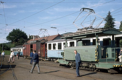 WSB Schöftland, Frosch, Gütertriebwagen, 1972