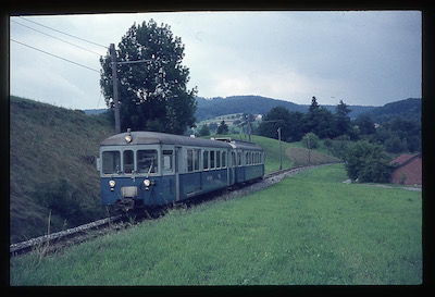 WSB Gontenschwil entlang Moräne, 1976