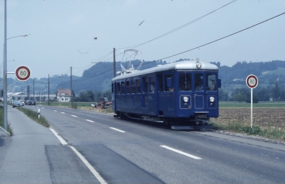 WSB Vor Bleien, Salontram, 1982