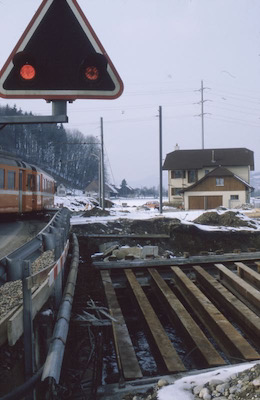 WSB Bleien, Brückenbau, 1984