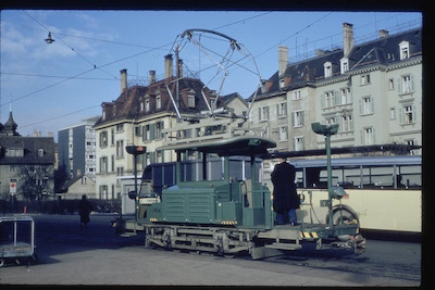 VBZ Frosch, Kalkbreite, Rangierfz., 1957