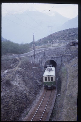 BA Wildbachtunnel, Buzza, 1973