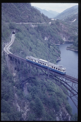 FART Brücke Palagnedra-Stausee, Gliederzug, 1963