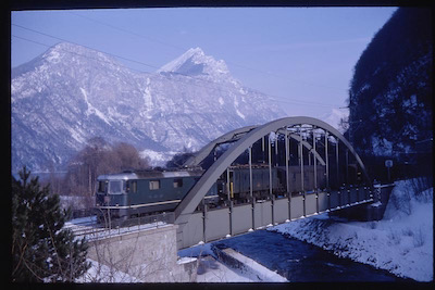 SBB, Gäsi, Linthbrücke, 1970