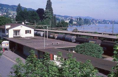 SBB Bahnhof Horgen, Fj. 1988