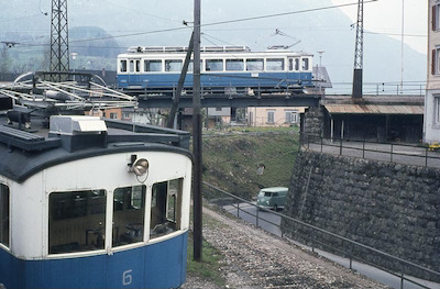 ARB Goldau, ehem. Tracé nach Arth, 1967