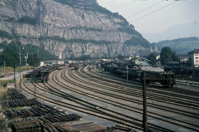 SBB Bahnhof St-Maurice, 1967