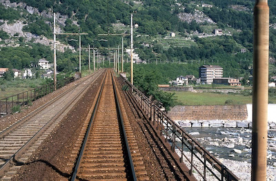 SBB Brücke ob Domodossola, 1989