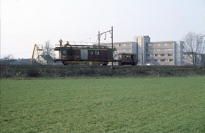 SBB Rupperswil, Abbruch alte Strecke, 1984