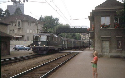 SBB Aarau, Stellwerk 3, Tunnel, 1979