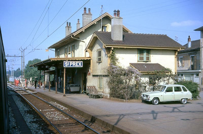 SBB Bahnhof St-Prex, 1974