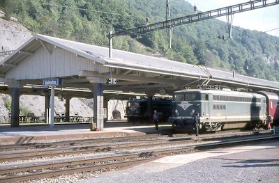 SBB/SNCF Vallorbe, 1976