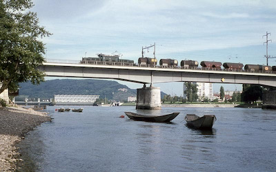 SBB, Basel, Verbindungs-Bahn, Be 6/8 III, Aufnahme 1966
