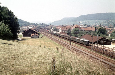 SBB Sissach Süd, Ausfahrt, 1966