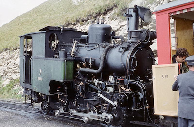 BRB Lok 7, Rothorn, 1960