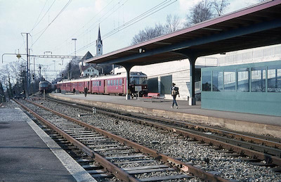 SBB Herrliberg-Feldmeilen, Kreuzung, 1970