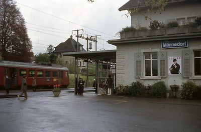 SBB Station Männedorf, 1974