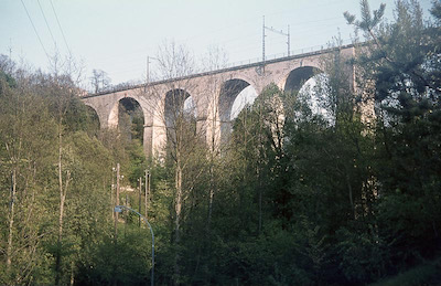 SBB Boudry, Areuse-Viadukt, 1974