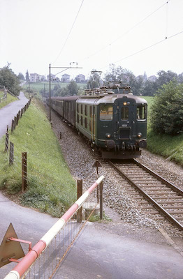 SBB Rüti ZH Süd, Re 4/4 I, 1968