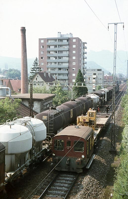 SBB Klos, Kreuzung, 1971