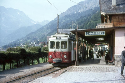 AOMC Bahnhof Champéry, 1967