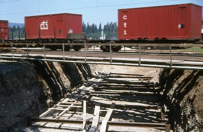 SBB Container, Lenzburg, 1971