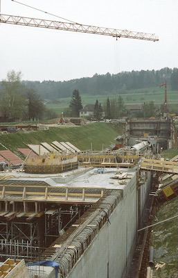 SBB Stettbach im Bau, 1985