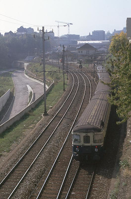 SBB Neuchâtel-Vauseyon, Abzweigung, 1989