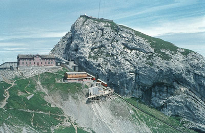 PB Bergstation mit Esel, 1957