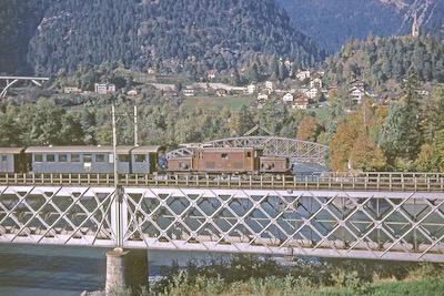 RhB Brücke Reichenau, 1968