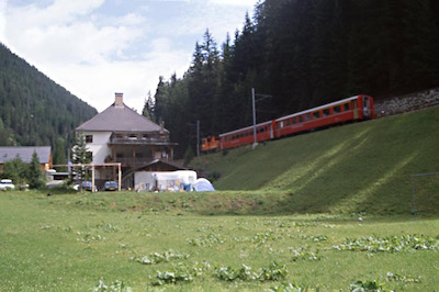 RhB Dieselzug, Schmelzboden, 1992
