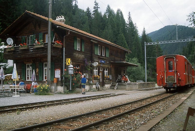 RhB Wiesen Station, 1997
