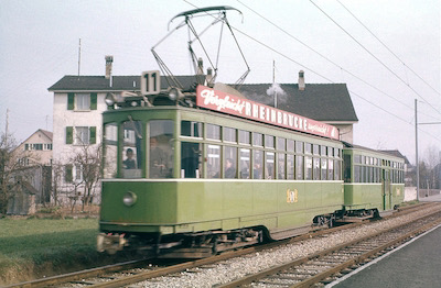 BVB, Reinach BL, Tram 11 “Dante Schuggi“, Prototyp, Aufnahme 1957