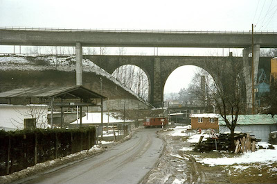VBW Güterlinie, Worblental, Viadukte N1, SBB, 1968