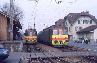 SBB Birrwil, Kreuzung, 1989