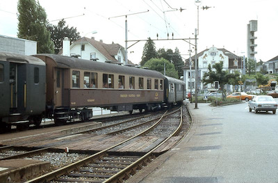 SBB Beinwil am See, Speisewagen ÖBB, 1983