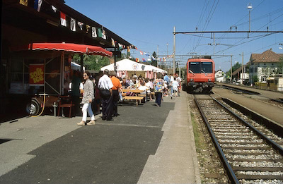 SBB Beinwil am See, Bahnhoffest, 1995